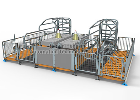 Hot Galvanized Fence Farrowing Crate